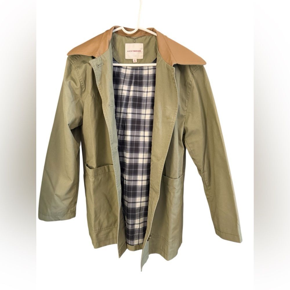 Lucky Brand Pistachio Women's Barn Jacket Medium NWT